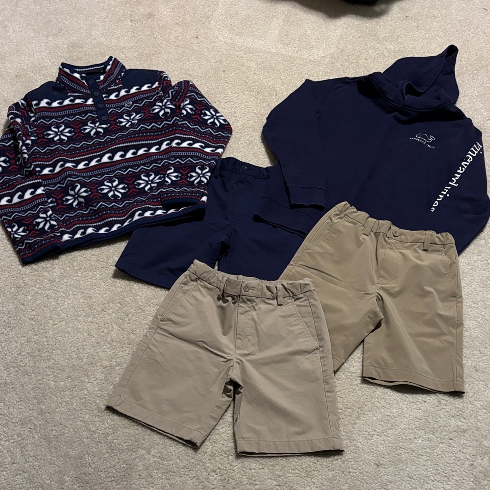 Vineyard Vines Performance Boys Bundle Size 8-10